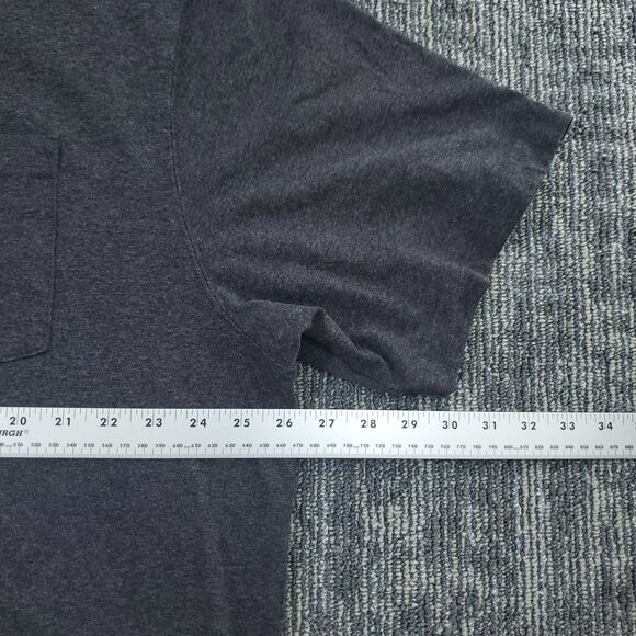 Carhartt Original Fit 3 Button Down Shirt Sleeve Grey Shirt Size XL - Picture 6 of 8